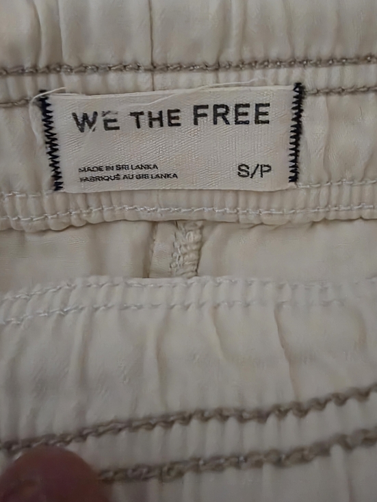 Free People We The Free Easy Peasy Wide Leg Drawstring Pants S - Picture 6 of 6